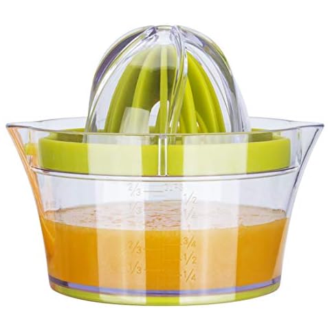 Lemon Orange Manual Squeezer with Measuring Container Cover