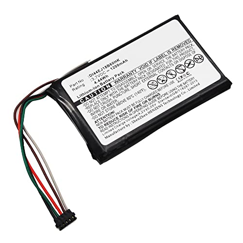 Synergy Digital GPS Battery, Compatible with Garmin Edge 1000 GPS, (Li-ion, 3.7V, 1200mAh) Ultra High Capacity, Replacement for Garmin 361-00035-15 Battery