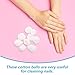 MAGICLULU Natural Cotton Balls 500g Soft Absorbent Cotton for Makeup and Nail Polish Removal for Beauty and Nail Care