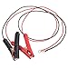 2 Pcs Battery Alligator Clips Booster Jumper Cable 39 inches Automotive Battery Jumper Cables 50A Alligator Clips Booster Jumper Cable for Car Battery Charging Jumper Cable