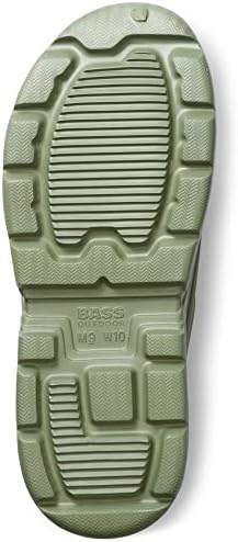 BASS OUTDOOR Men's Comfy Field Slide Slipper, Deep Lchn Gn, 13 | Image 5