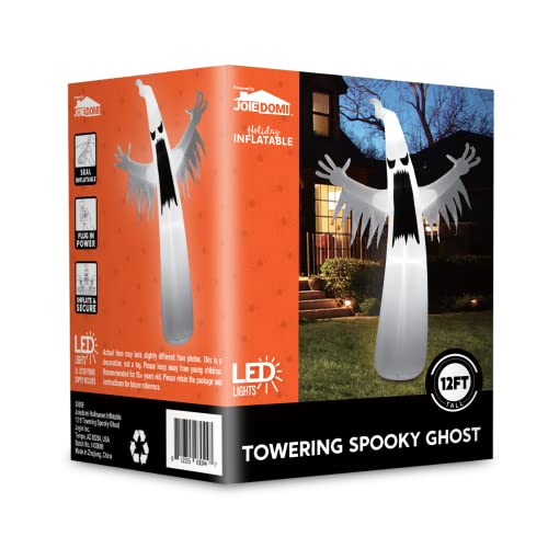Joiedomi 12 FT Halloween Inflatables Outdoor Decorations, Scary Ghost Halloween Decor, Inflatable Ghost Blow Ups for Yard with LEDs for Outside Yard Decorations の商品画像 7