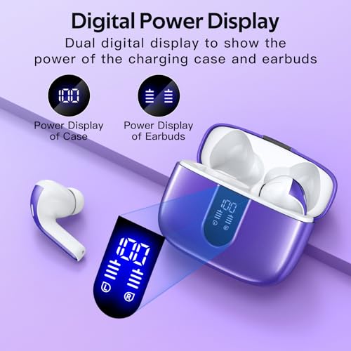 Tagry X08 Bluetooth Headphones True Wireless Earbuds 60H Playback Led Power Display Earphones thumb #1