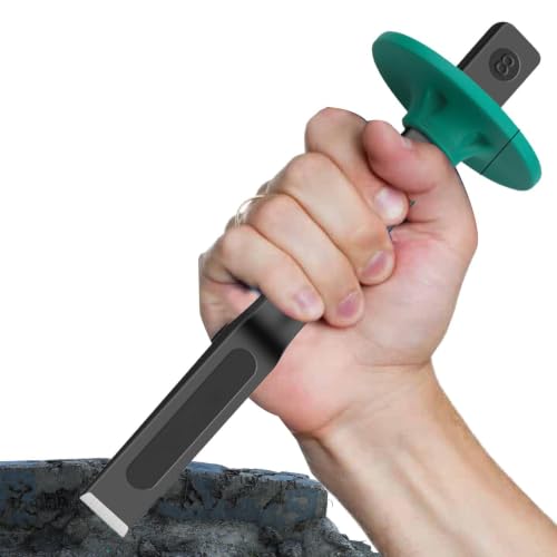Cinceles resistentes con protector antichoque para picar hormigón 2