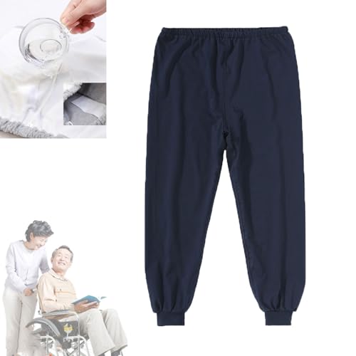 Yodilala TPU Incontinence Care Trousers,Washable Elastic Adjustable Patient Care Trousers,Adult...