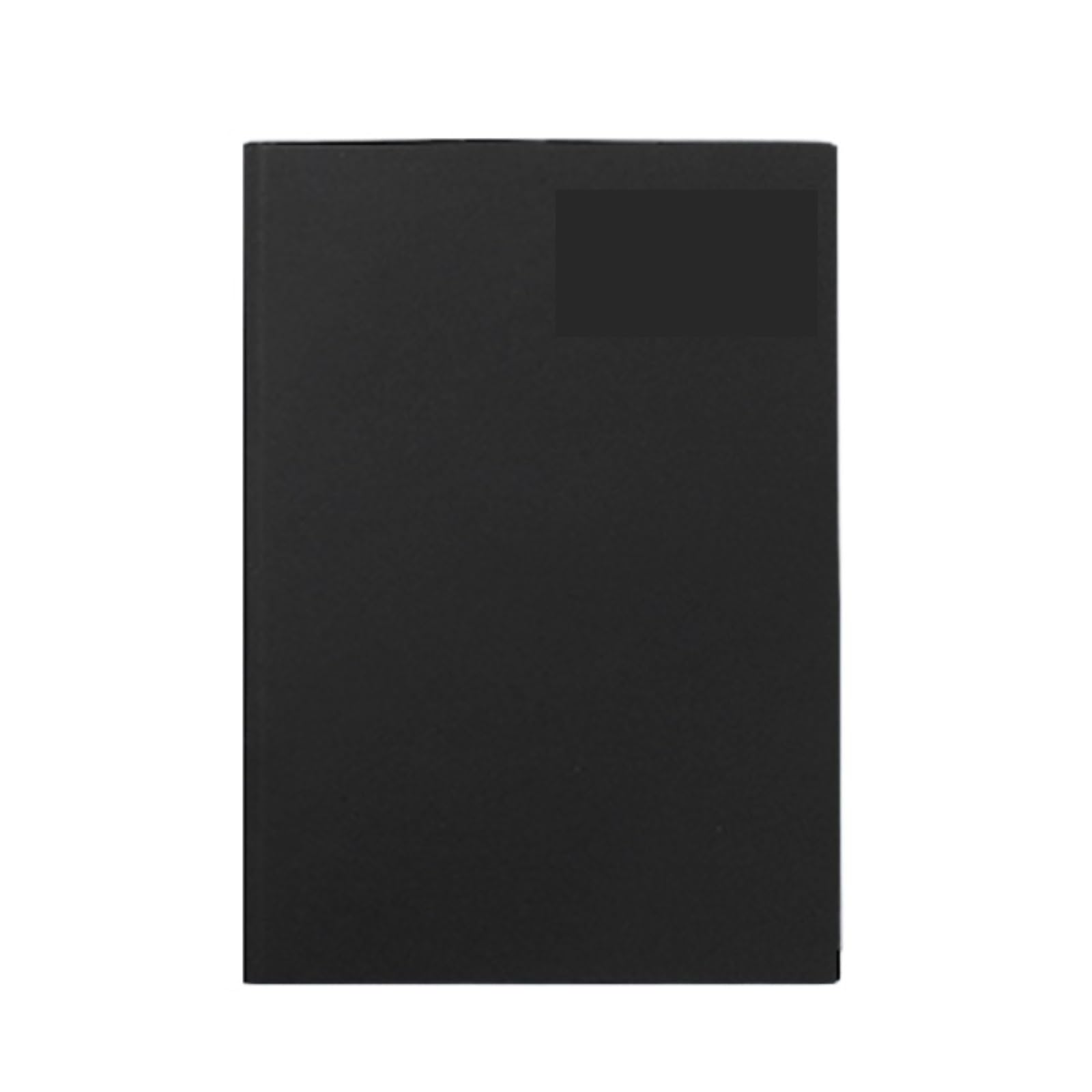 Notitzbuch Notizbuch Im A5-Format Mit Verstärkten Innenseiten Und Fadenbindung, Flach Aufliegend, Tagebuch Journal Notizen(Black)