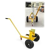 Vielseitige Mobilität: Ausgestattet mit 2 Hochleistungs-Gummirädern mit 33 cm (13 Zoll) Durchmesser und 1 Universalbremsrad mit 12,5 cm (4,9 Zoll) Durchmesser, die eine einfache und effiziente Bewegung auf jeder Oberfläche ermöglichen.