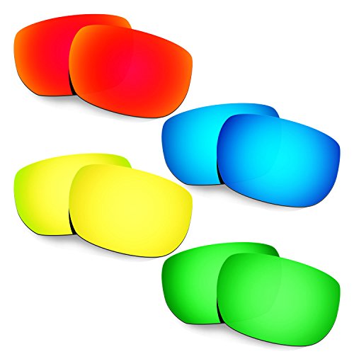 Verres de remplacement pour lunettes de soleil Oakley Style Switch homme anti-reflets