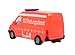 SIKU 0805, Ambulance, Metal/Plastic, Red, Versatile, Toy vehicle for Children