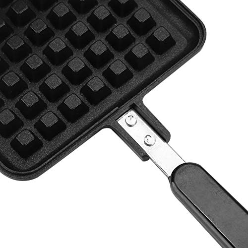 31,5 x 14 cm / 12,40 x 5,51 Zoll Antihaft-Waffeleisen, Haushaltsküche Gas Antihaft Waffeleisen Herd Pfannenform Form… – Bild 9