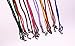 12 Pcs Set Colorful Nylon Braided Eyeglass Cord Reading Sunglass Neck Strap Eyewear Retainer Rope Holder