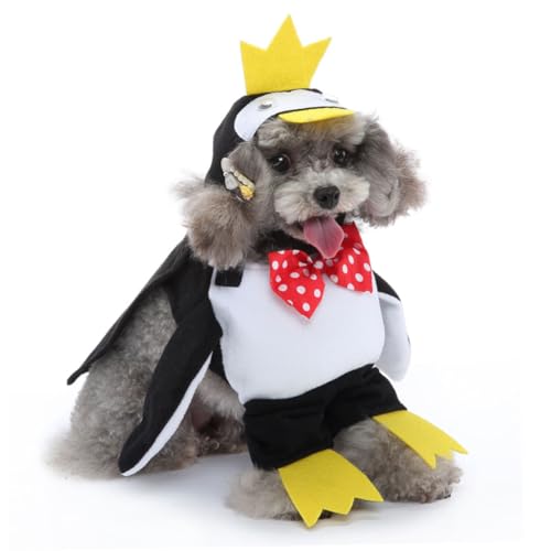 Disfraz de pingüino para perro tamaño S miniatura 3
