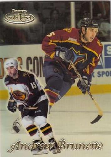 1999-00 Topps Gold Label Class 1#68 Andrew Brunette Atlanta Flames Official Hockey Card in Raw (NM or Better) Condition