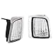 HECASA Pair Corner Lights Compatible with 1995-2005 Chevrolet Chevy Astro GMC Safari Corner Parking Lamp Set Halogen w/o Bulbs L&R Replacement for GM2551139 GM2550139
