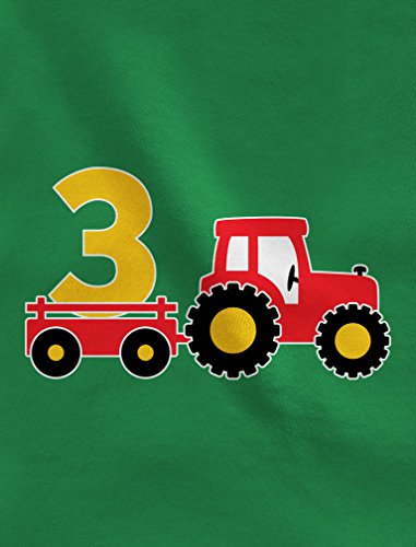 Tstars 3rd Birthday Construction Party 3 Year Old Boy Toddler/Kids Long Sleeve T-Shirt2
