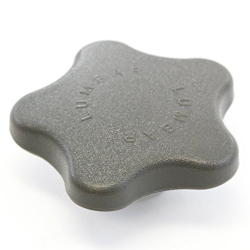 Red Hound Auto Lumbar Support Actuator Knob Compatible With Chevrolet Gmc (Trailblazer & Ssr 2002-2009, Colorado Canyon 2004-2012) Replacement Seat Back Adjust Pewter #TOP27