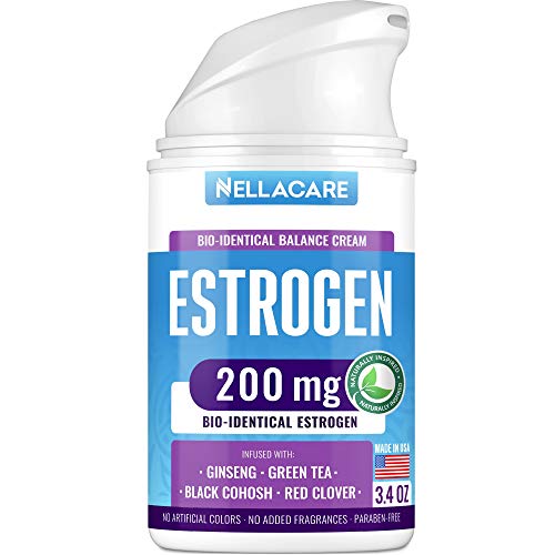 Estrogen Cream for Menopause Relief - PCOS Supplement with Phytoestrogen & Black Cohosh