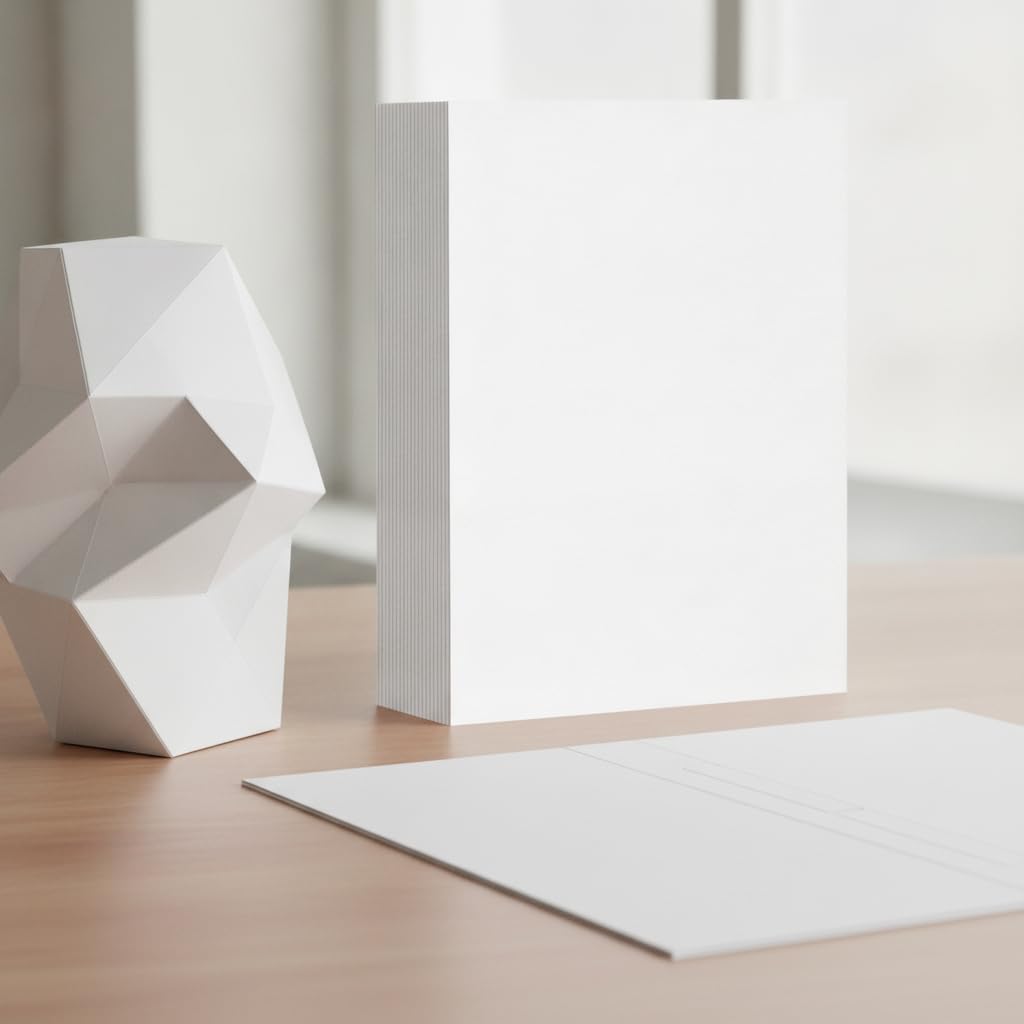 Cartulina Blanca para Dibujo, Rígida, 8K 315G/50 hojas
