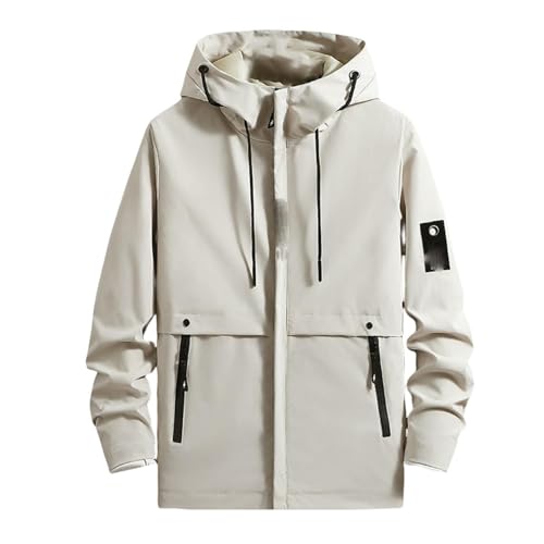 Veste à capuche homme manteau printemps automne style décontracté et beau
