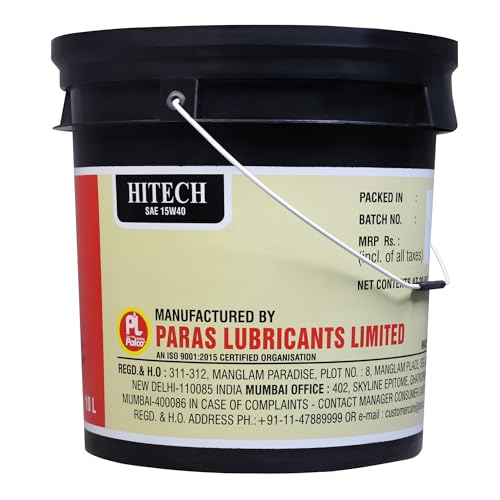 Image of PALCO HITECH 15W40 API: CI4 / SL Heavy Duty Diesel Engine Oil Synthetic Technology | Maximum Power & Superior Protection | For SUVs, MUVs & Crossovers | 10 Litres