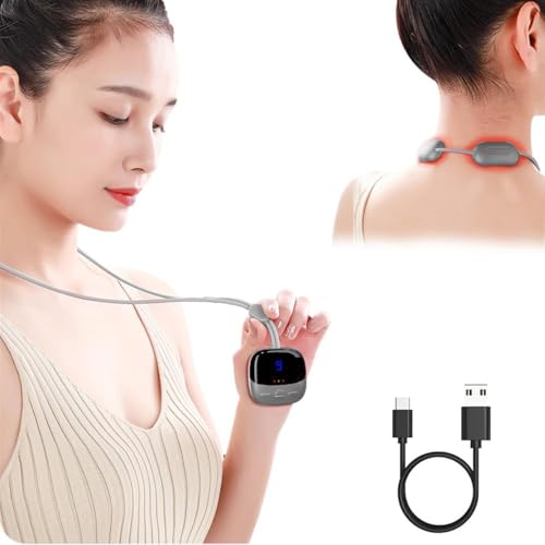 Neck massager EMS Training Device Stimulator Muscle Powered For Muscle Conditioning for Body Muscles and Massage for Back Men and Women Fitness Belt