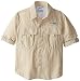 Columbia Boy's Bahama Long Sleeve Shirt (Children), Fossil, Large