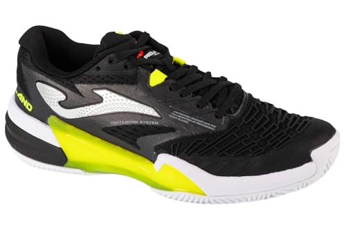 Joma Tenis, Zapatillas de pádel Hombre, Negro, 47 EU