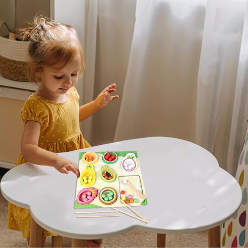 Juguetes de clasificación de alimentos para regalar en cumpleaños y juego educativo 3