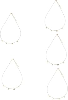 4 Pçs Colar De Mamãe Jóias De Aço Inoxidável Colar De Delicado Colares De Colar De Nome Do Dia Das Mães Colar De Gargantilha Da Mãe Colar De Pescoço Feminino Colares De