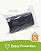 FriCARE Made in USA Disposable Face Masks, 4-Ply ASTM Level 3 Medical Grade, Breathable & Comfortable for Adult Daily Work/Sun Protection, 50 Pack Black