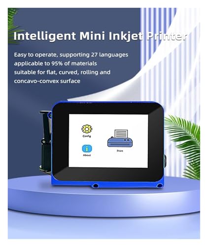 Mini imprimante jet d'encre à solvant séchage rapide multi-surfaces - 8