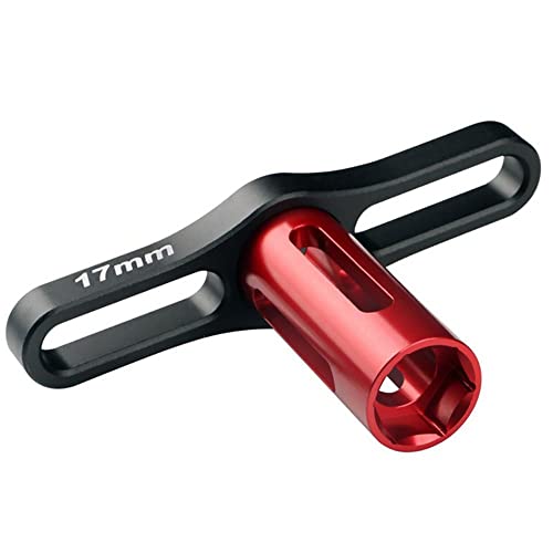 HomeSoGood Sleeve Wrench Black&Red RC Car Accessories For Truck X-Maxx RC Parts 1/8 For Off-road RC...