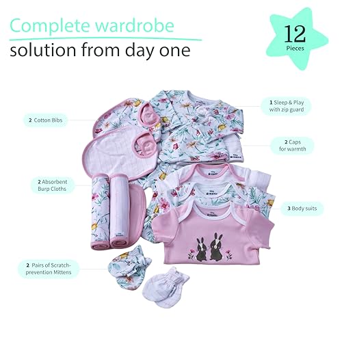 Image of 100% Organic Cotton Baby Clothing Set