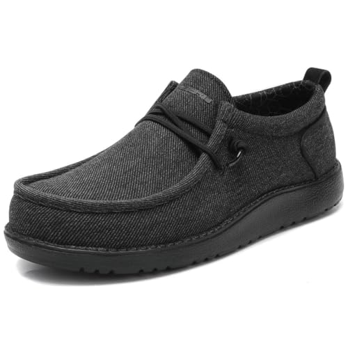 Image of 1TAZERO Men Slip On Shoes Loafer with Arch Support Insoles,Men Casual Shoes for Plantar Fasciitis