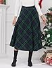 Plaid Skirts for Women Plus Size Skirt Fall Winter... #1