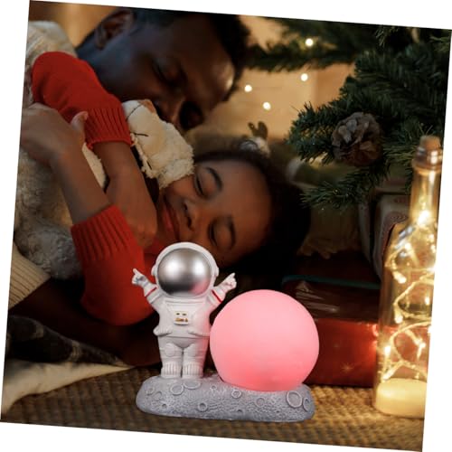 Lámpara de Mesa Astronauta Decorativa de Resina miniatura 6
