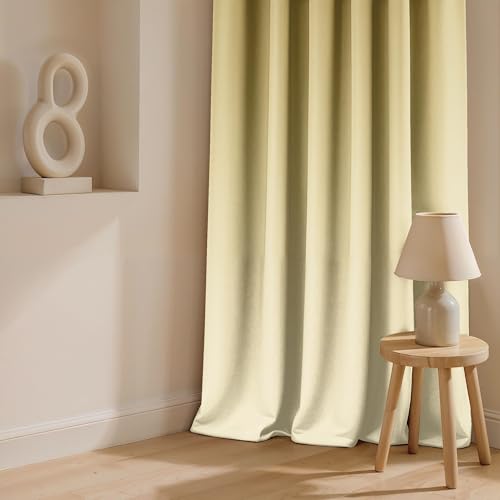 Image of Ultimate Trends Room Darkening Ombre Curtain | Polyester Gradient | Room Doors and Window| 9 FEET Pack of 1,Charcoal Sand