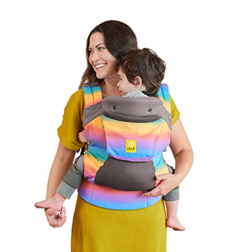 Image of LÍLLÉbaby 3-in-1 Ergonomic CarryOn Airflow Toddler Carrier with Lumbar Support & Breathable Mesh (25-60 lbs), Supportive & Comfortable, Multi-Position Carrying for Hiking & Travel (Mystic Quartz)
