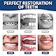 Zahn Reparatur Set Zahnfüllung Zahnzement mit 4 Dentalwerkzeugen zum Reparieren Fehlender Gebrochener und Großer Zahnlücken Einfach Zu Verwenden