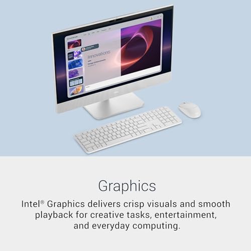 Image of Dell 24 All-in-One Desktop Computer Touchscreen, Intel Ultra 7 355(8-Cores), 64GB DDR5-5600MT /s, 2TB SSD, 23.8 inch FHD WVA Display, Pen Support, Win 11 Pro for Business, Wi-Fi 7, BT 6, KB and Mouse