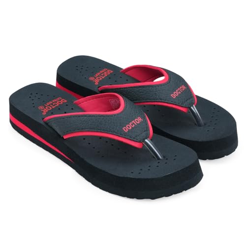Image of DOCTOR EXTRA SOFT Care Diabetic Orthopedic Pregnancy Flat Super Comfort Dr Flipflops and House Slippers For Women's and Girl's