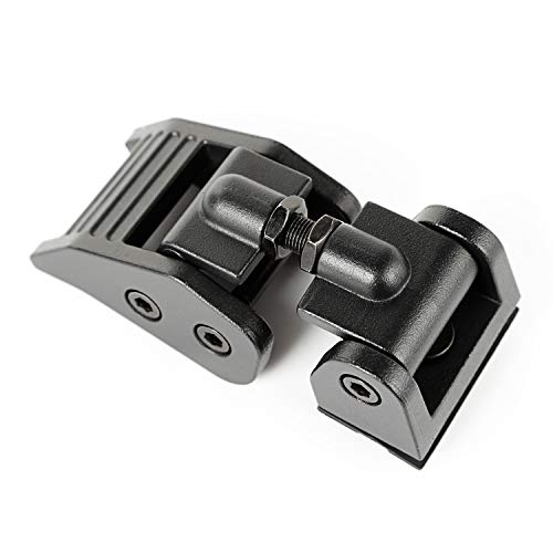 Rugged Ridge | Hood Catch Kit, Textured Black | 11210.17 | Fits 2007-2018 Jeep Wrangler JK