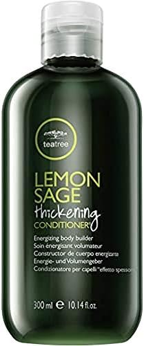 Tea Tree Lemon Sage Thickening Conditioner, Builds Body + Boosts Volume, For Fine Hair, 10.14 fl. oz.