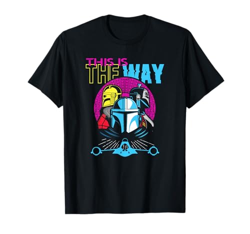 T-shirt Mandalorian Star Wars en coton à porter au quotidien pour les fans de pop culture