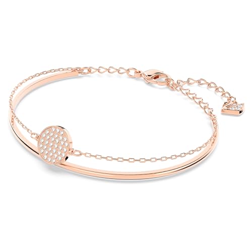 Swarovski Sublima Bangle Bracelet, Rose Gold Tone Finish, Clear Crystals2