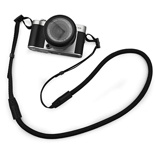 kinokoo Kameragurt Strapazierfähiger Schultergurt ohne Spiegel und DSLR-Kamera,Vintage Neck Strap Nylon Regenbogen Gurt