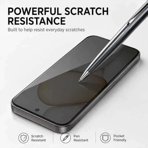 Image of ArmourPro Military-Grade Tempered Glass for Realme 16x - 9H Anti Scratch, Edge-to-Edge Coverage, HD Clarity, Smooth Touch, Case Friendly, Easy Installation Kit with Cable Protector