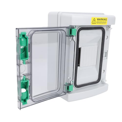 Boîte de jonction étanche IP66 avec couvercle transparent en ABS PC pour 4 circuits