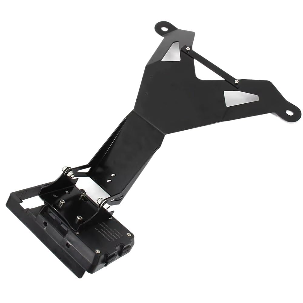Porta smartphone moto Supporto Telefono Moto Per KYMCO Per AK 550 Per AK550 Staffa Piastra Navigazione GPS Smartphone(Black2)