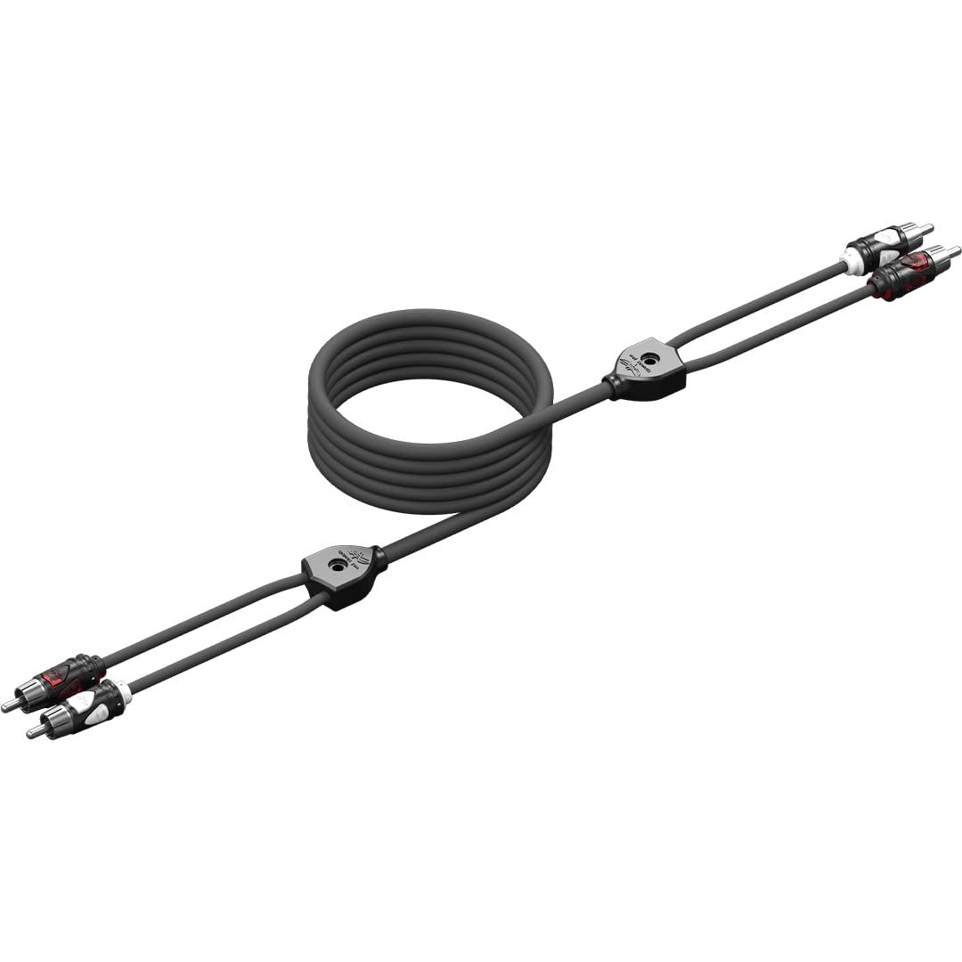 Cable RCA marino de 2 canales Wet Sounds WW-RCA-2CH-5FT de alta fidelidad 3